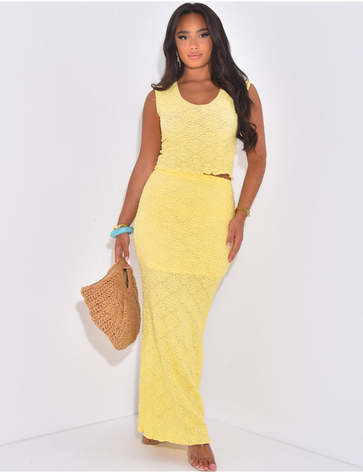 ENSEMBLE CAMILIA JAUNE